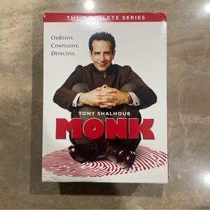Monk Tony Shalhoub The Complete Series Seasons 1-8 Crime, Drama & Comedy DVD